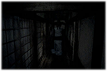 En el pasillo de la Casa Yomotsuki durante el Capítulo 11