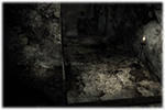 En el Camino Subterráneo en Ruinas durante el Capítulo 11