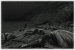 En la Playa Tsukuyomi durante el Capítulo Final